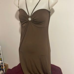 Fashion Nova Mini Dress size Large dress has stretch with adjustable straps